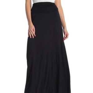 Bobeau Size M Black Convertible Dress Maxi Skirt
